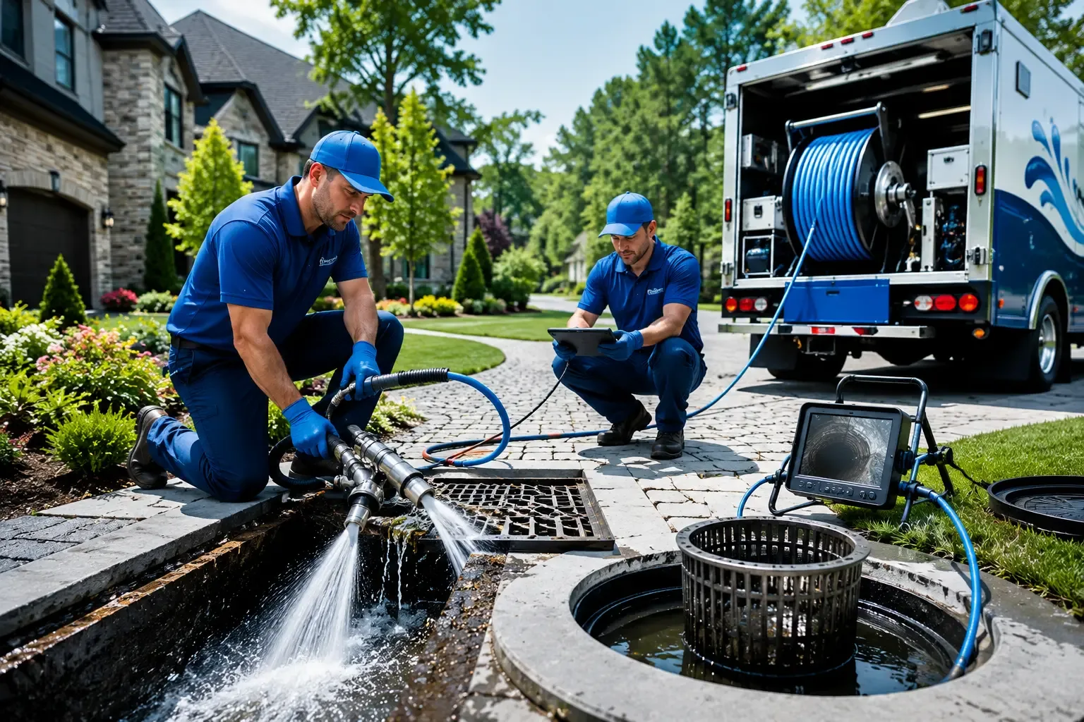 Local outdoor drain cleaning professionals in Bolton, MA